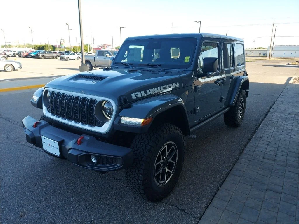 New 2026 Gray Jeep Rubicon image 3