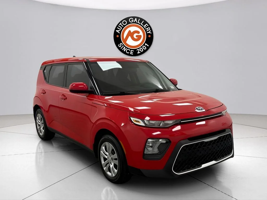 Used 2020 Red Kia LX image 1