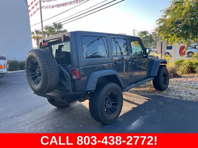 Used 2016 Black Jeep Unlimited Rubicon image 3