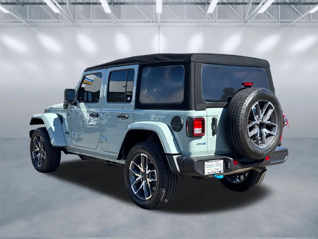 Used 2024 Gray Jeep Sport S 4xe image 4
