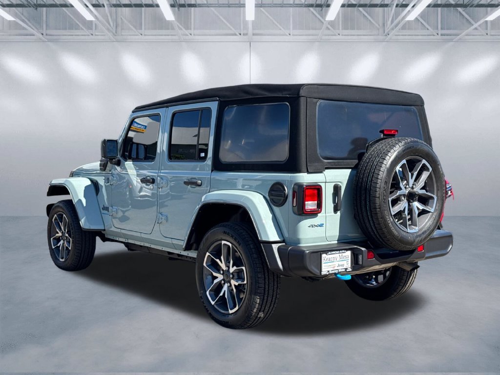 Used 2024 Gray Jeep Sport S 4xe image 4