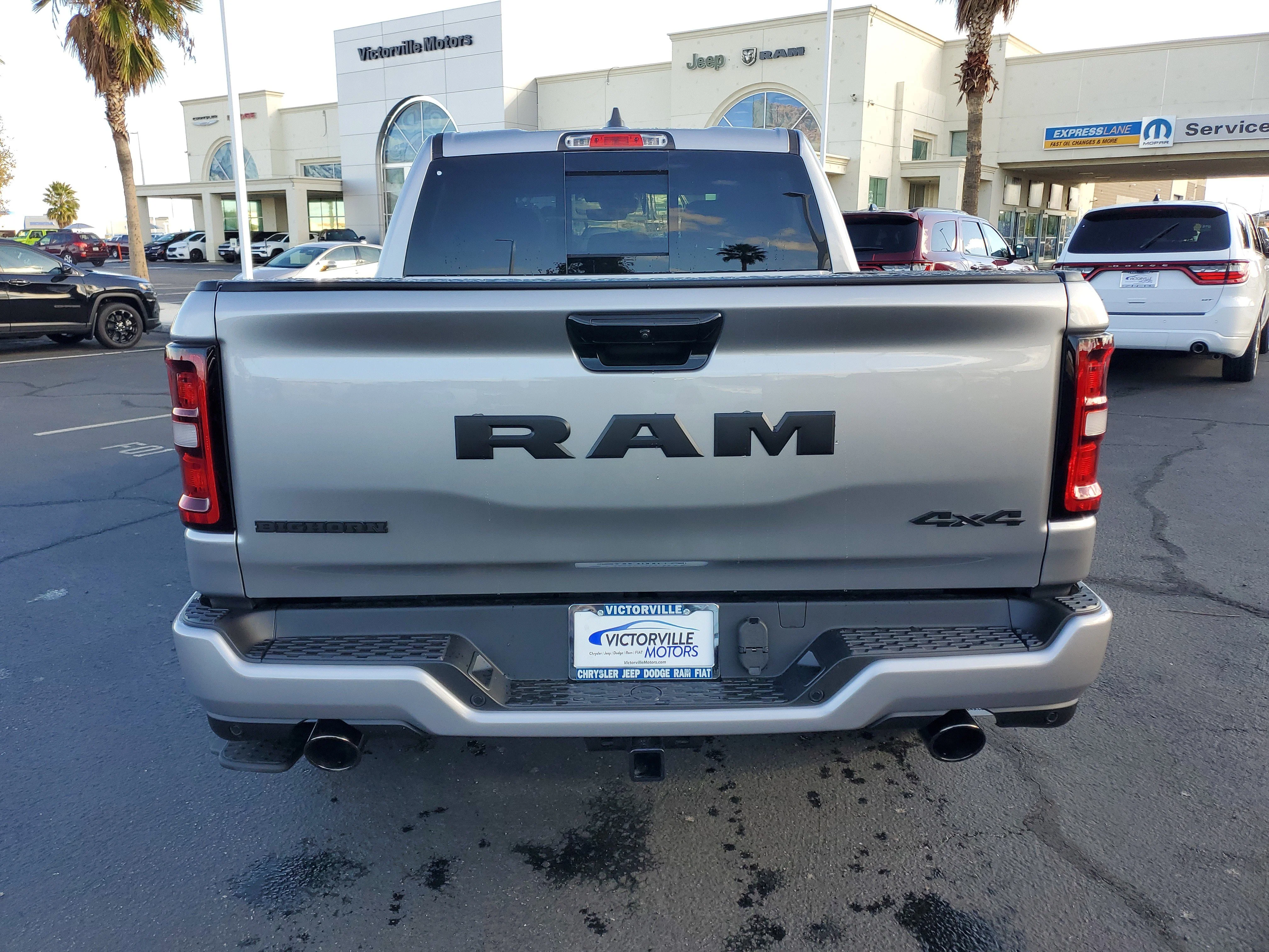 New 2026 Billet Silver Metallic Clear-Coat Exterior Paint RAM Big Horn/Lone Star image 4