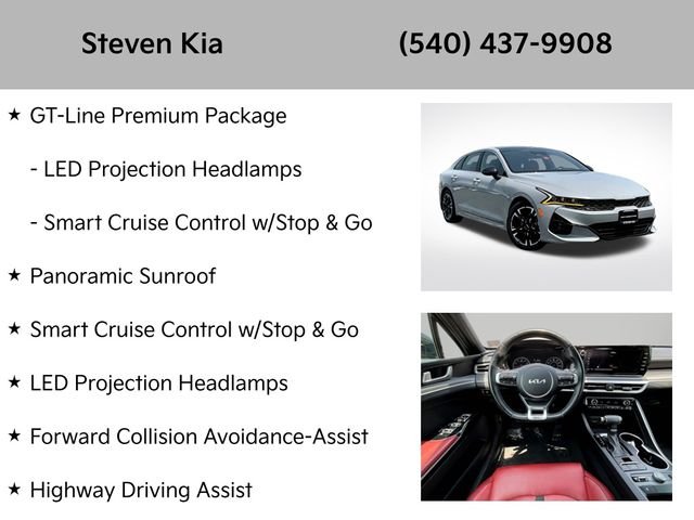 Certified Used 2023 Gray Kia GT-Line image 15