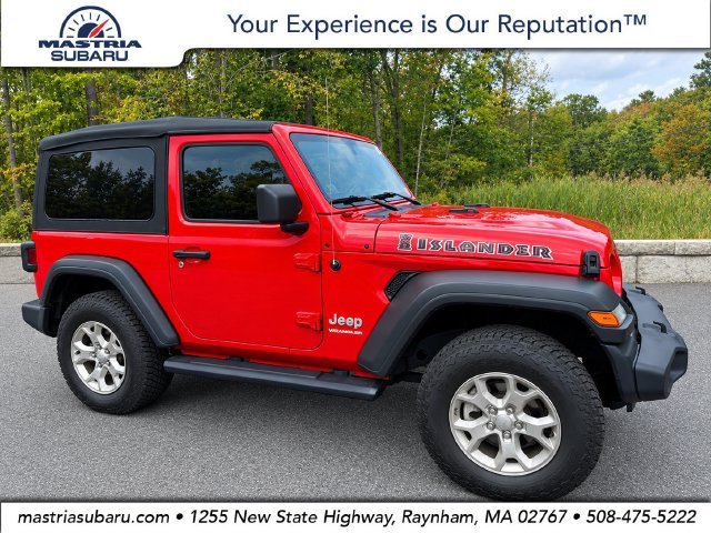 Used 2021 Red Clearcoat Jeep Sport image 1