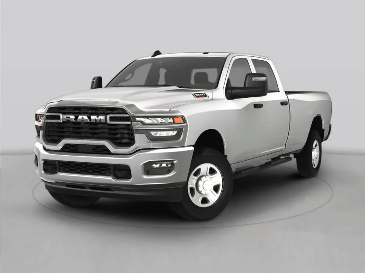 Used 2026 Bright White Clearcoat Ram Laramie image 1