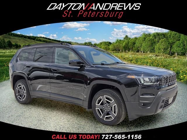 New 2026 Diamond Black Crystal Pearlcoat Jeep Laredo image 1