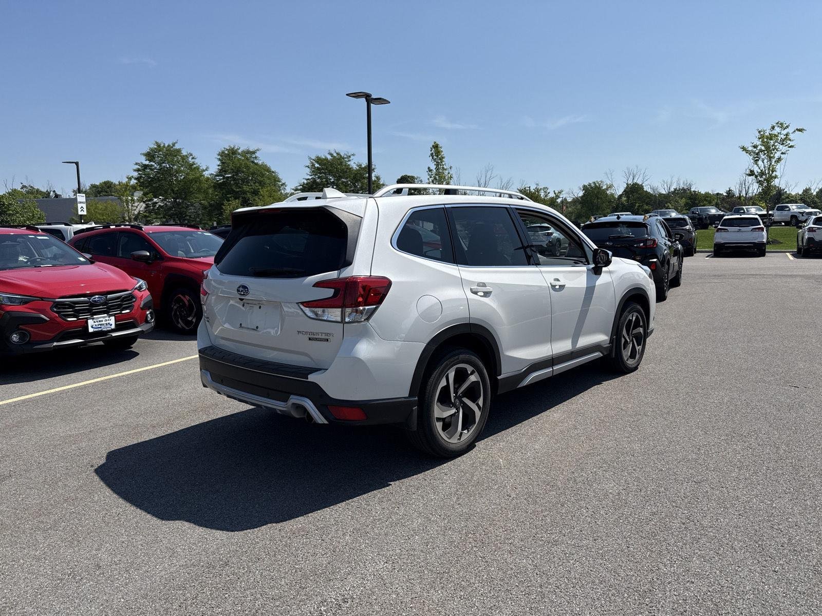 Used 2023 Crystal White Pearl Subaru Touring image 4