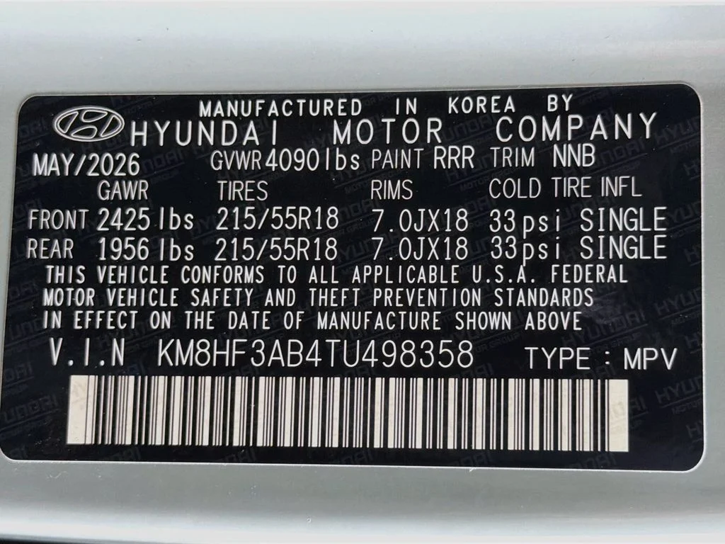 New 2026 Mirage Green Hyundai SEL Sport image 32