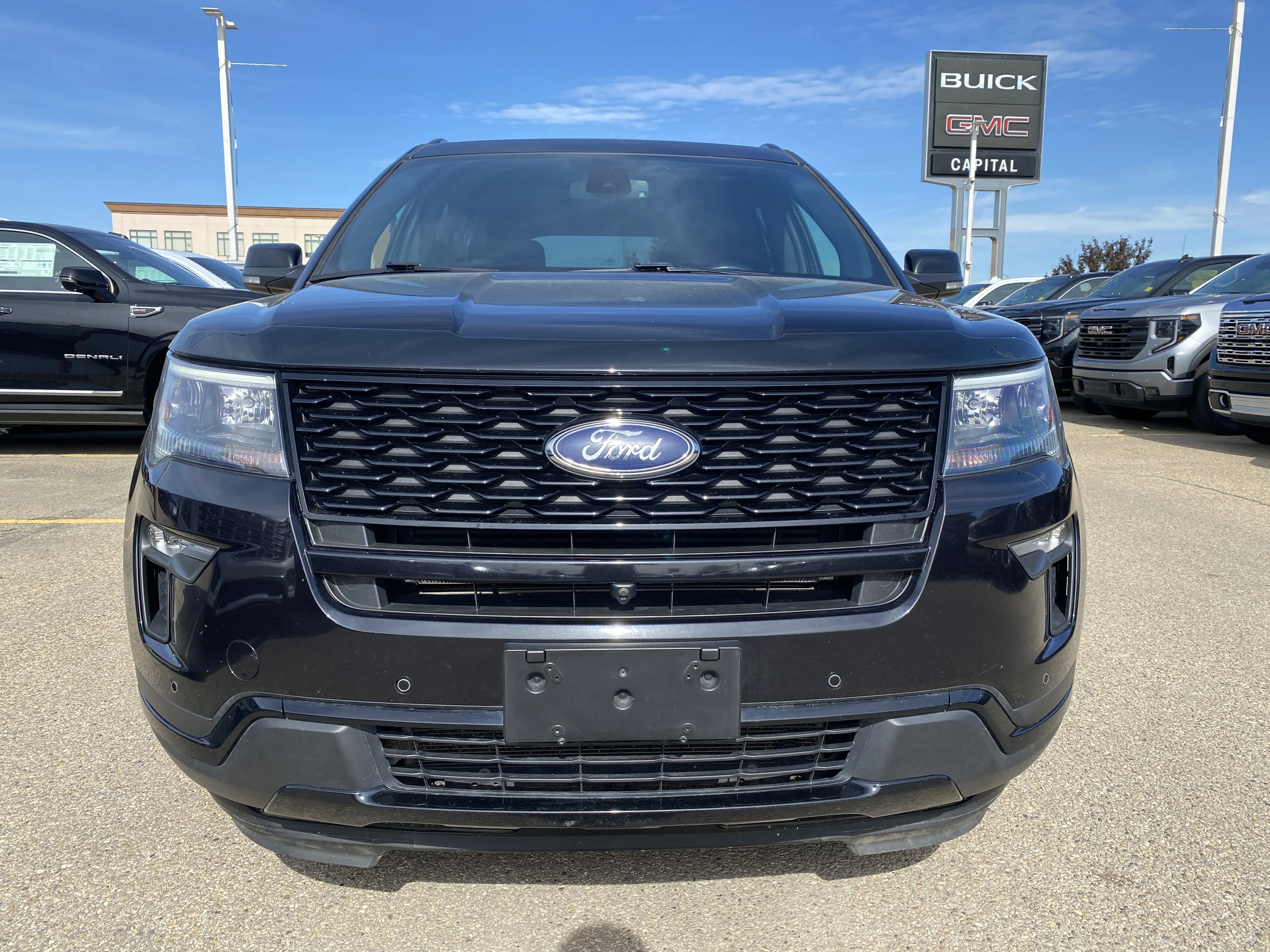 Used 2019 Black Ford Sport 4WD * SUNROOF * NAVIGATION * AMBIENT LIGHTING * image 7