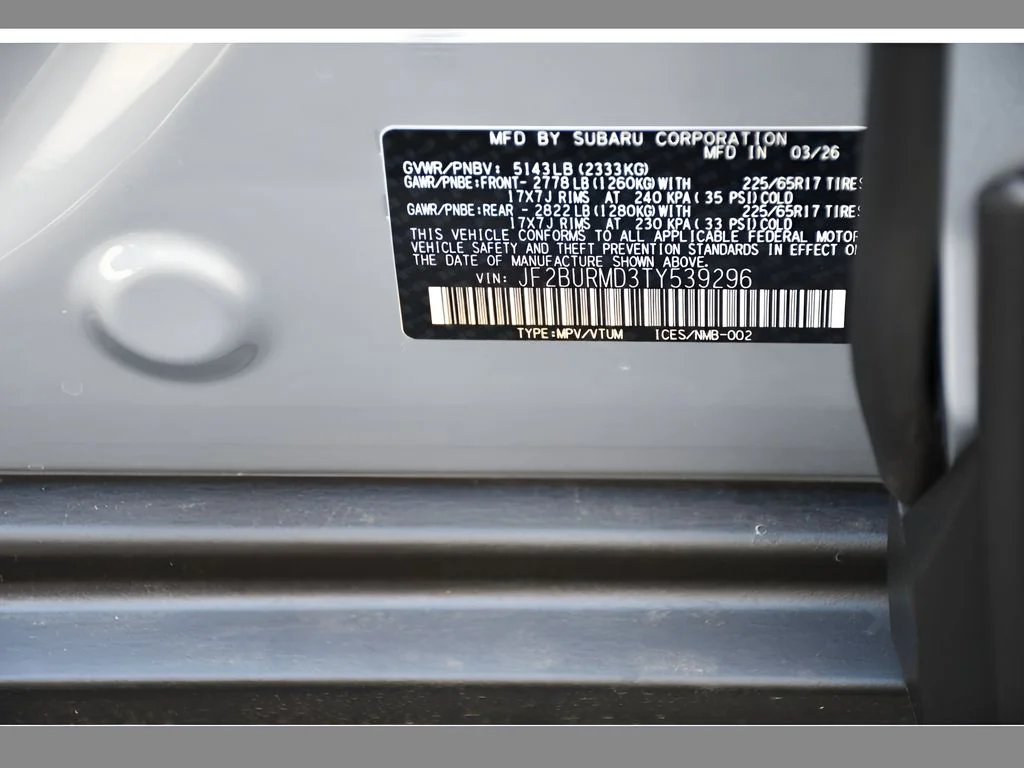 New 2026 ICE SILVER METALLIC Subaru Wilderness image 27