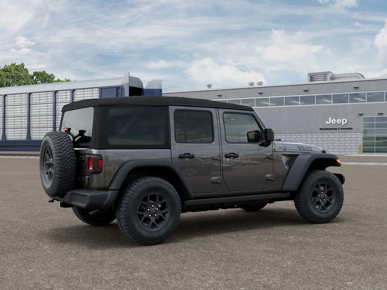 New 2027 Granite Crystal Metallic Clearcoat Jeep  image 2