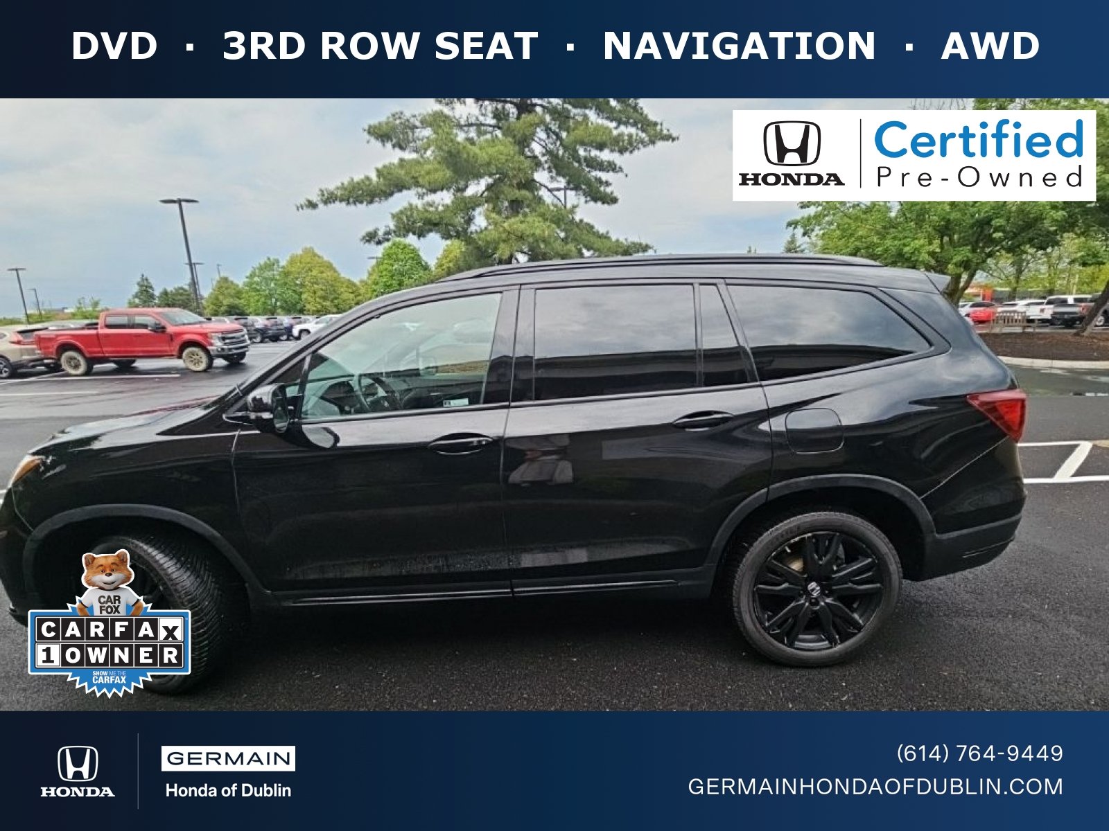 2021 Honda Pilot Black Edition AWD's photo