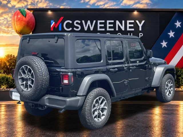 New 2025 Black Clear-Coat Exterior Paint Jeep Sport S image 3