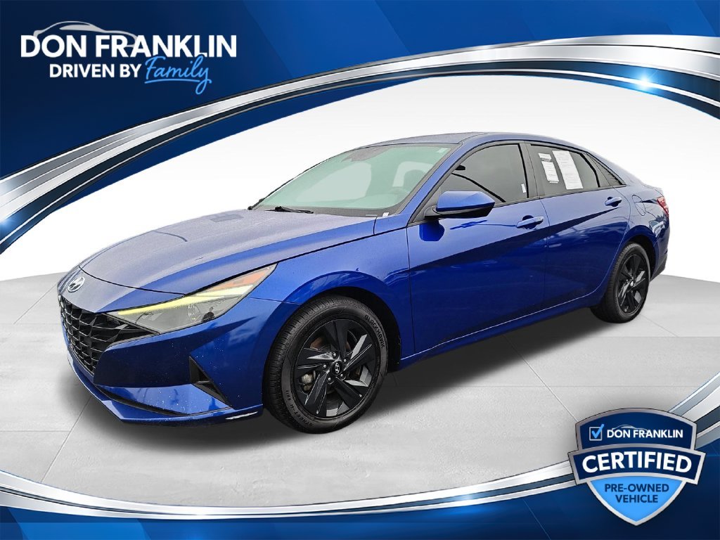 Used 2023 Blue Hyundai SEL image 1