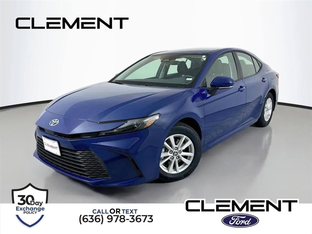 Certified Used 2026 Blue Toyota LE image 1