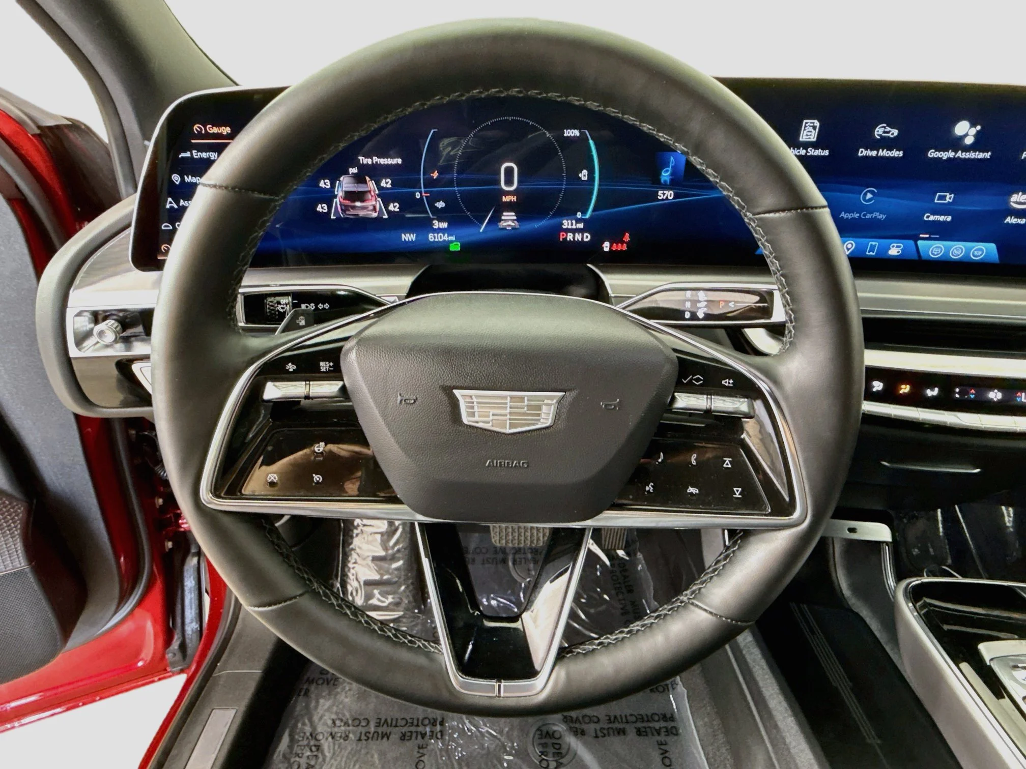 Used 2025 Radiant Red Tintcoat Cadillac Sport 1 image 13