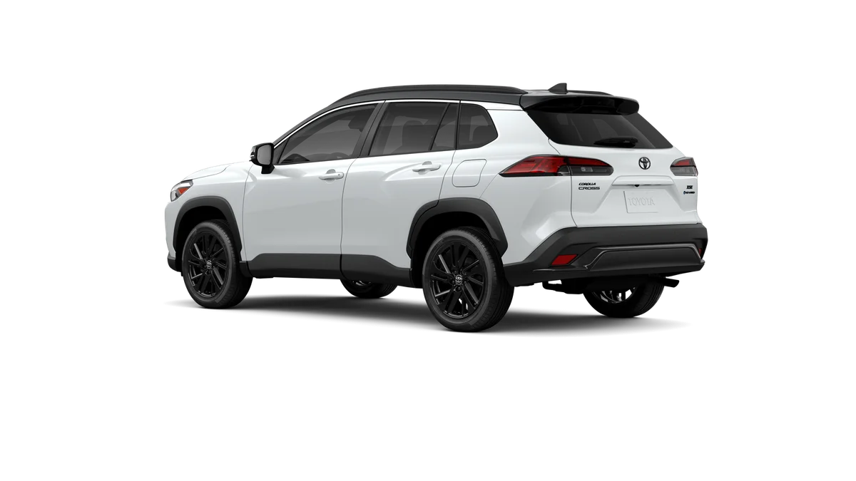 New 2026 Wind Chill Pearl with Jet Black roof Toyota Hybrid XSE image 6