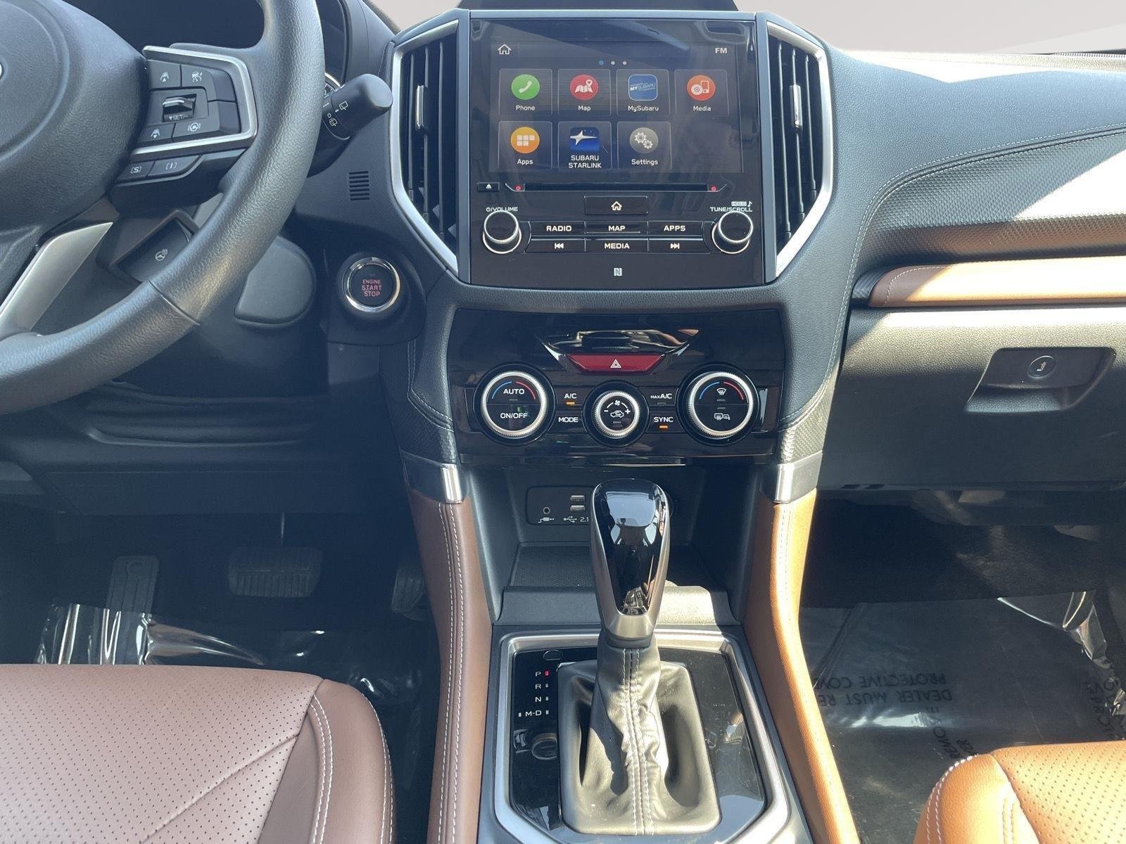 Used 2021 Crystal White Pearl Subaru Touring image 18