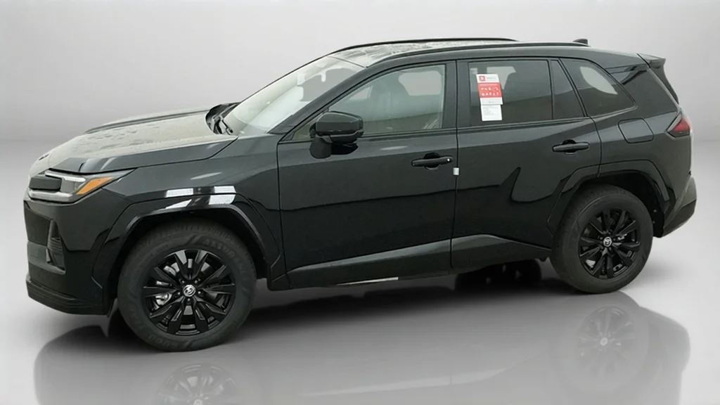 New 2026 Midnight Black Metallic Toyota SE image 3