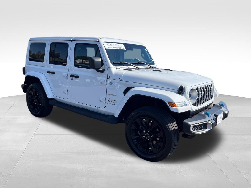 Used 2024 White Jeep Sahara 4xe image 7