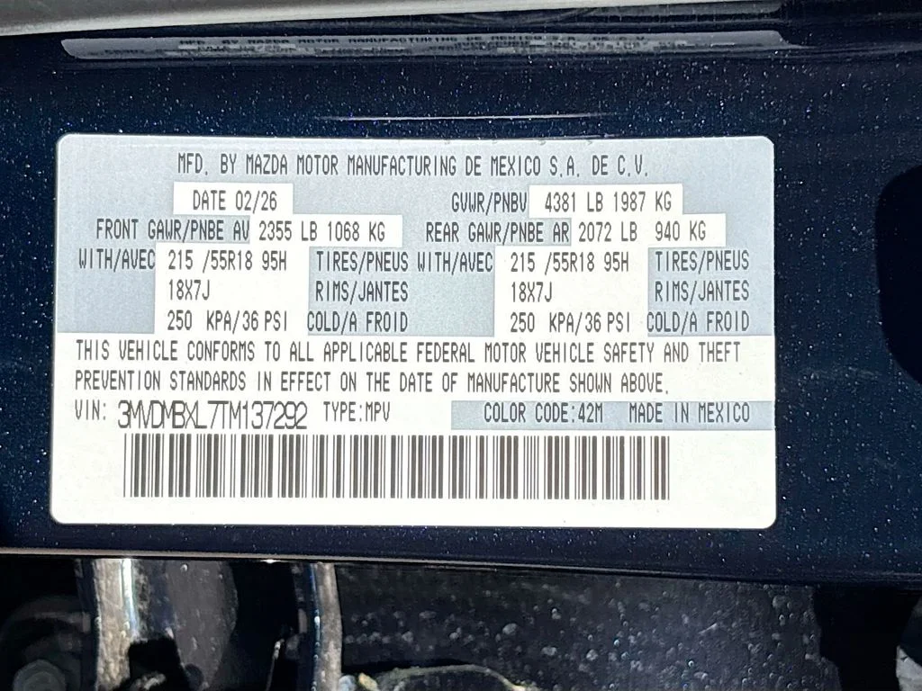 New 2026 Crystal Blue Mazda 2.5 S Aire Edition image 31