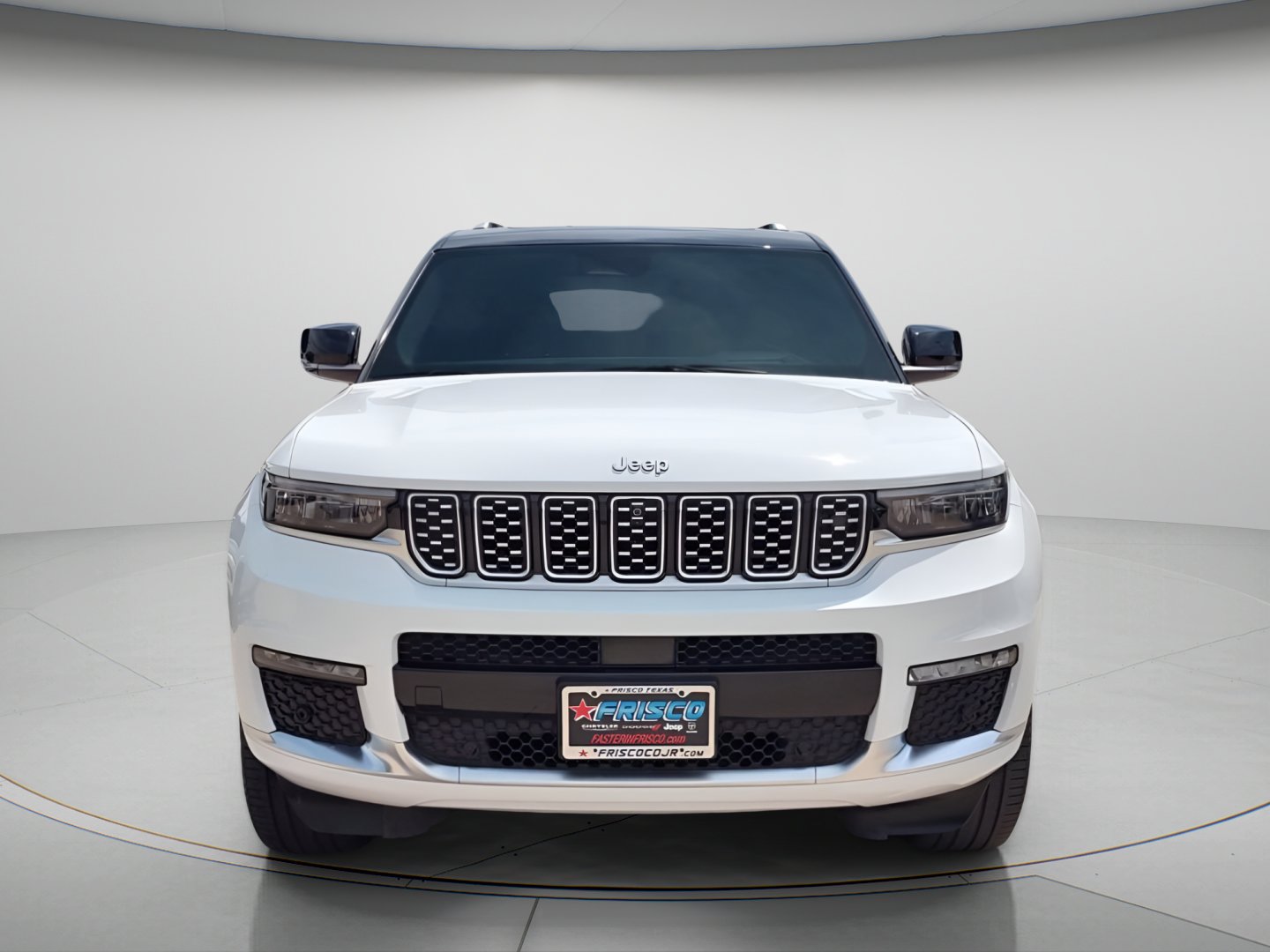 Used 2023 Bright White Clearcoat Jeep Summit image 2
