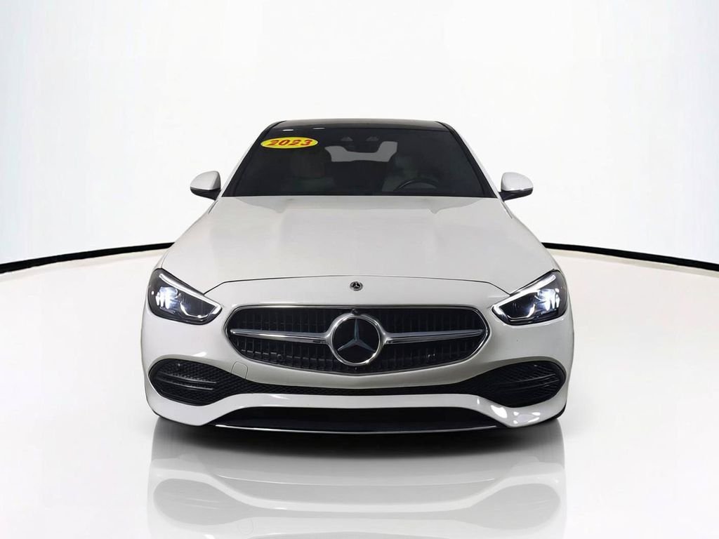 Used 2023 White Mercedes-Benz C 300 image 3
