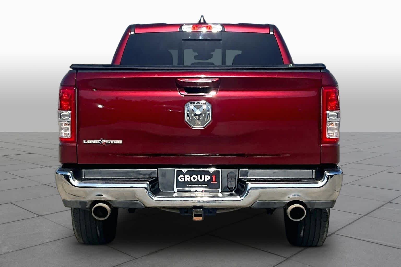Used 2022 Delmonico Red Pearlcoat Ram Lone Star image 5
