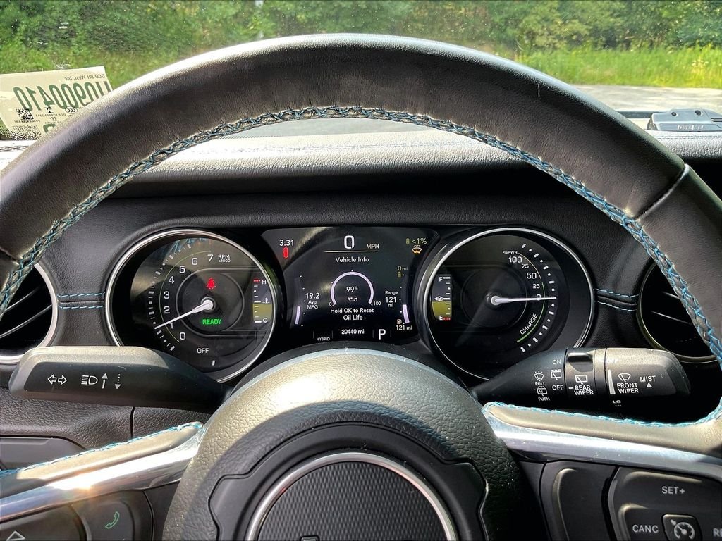Used 2023 Blue Jeep Rubicon 4xe image 24
