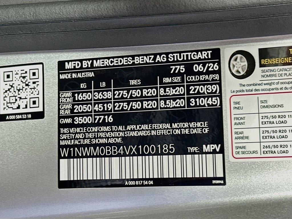 New 2027 Iridium Silver Mercedes-Benz G 580 image 66
