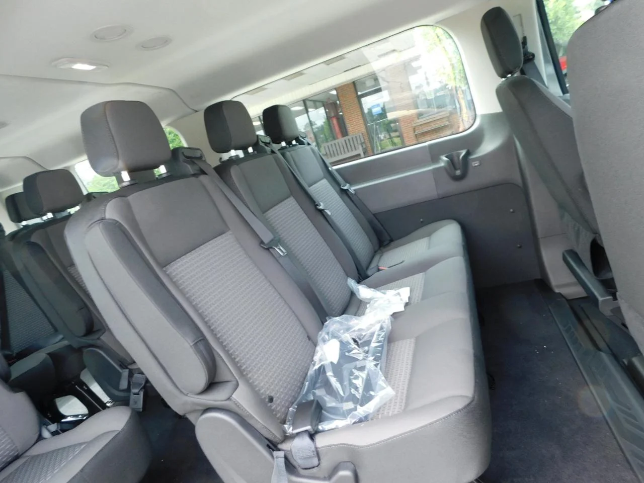 New 2026 Carbonized Gray Metallic Ford Passenger Van XLT image 12