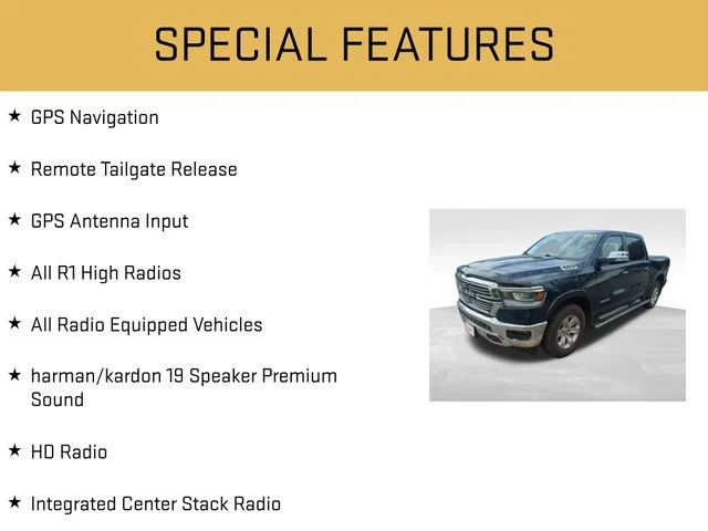 Used 2022 Blue Ram Laramie Crew Cab 4x4 5