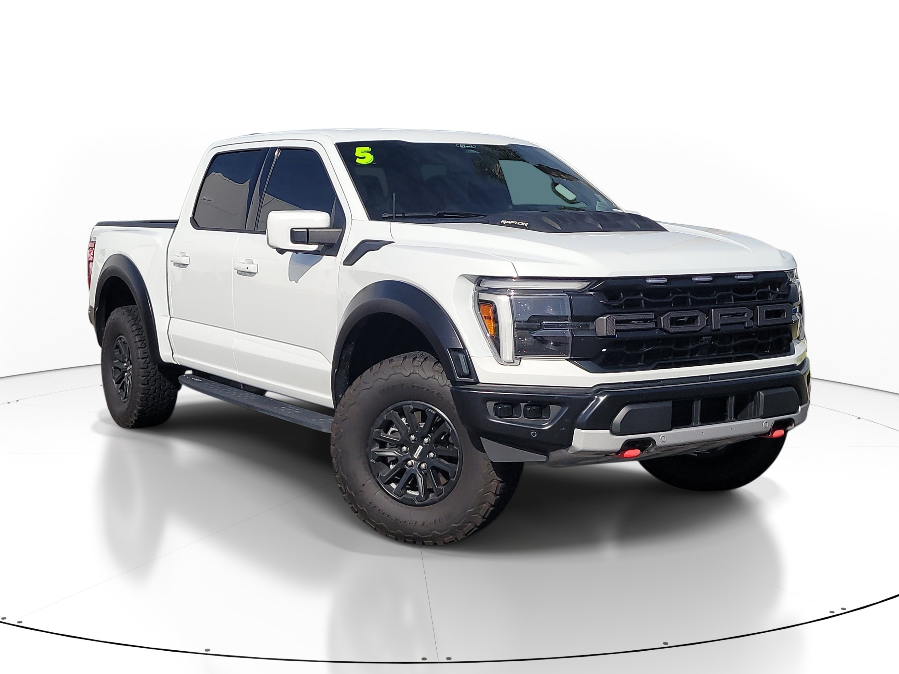 Used 2025 Oxford White Ford Raptor image 1