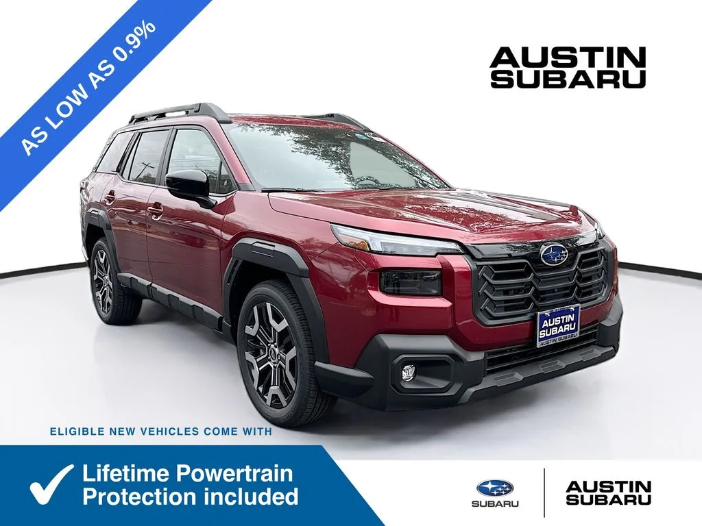 New 2026 Red Subaru Touring XT image 1