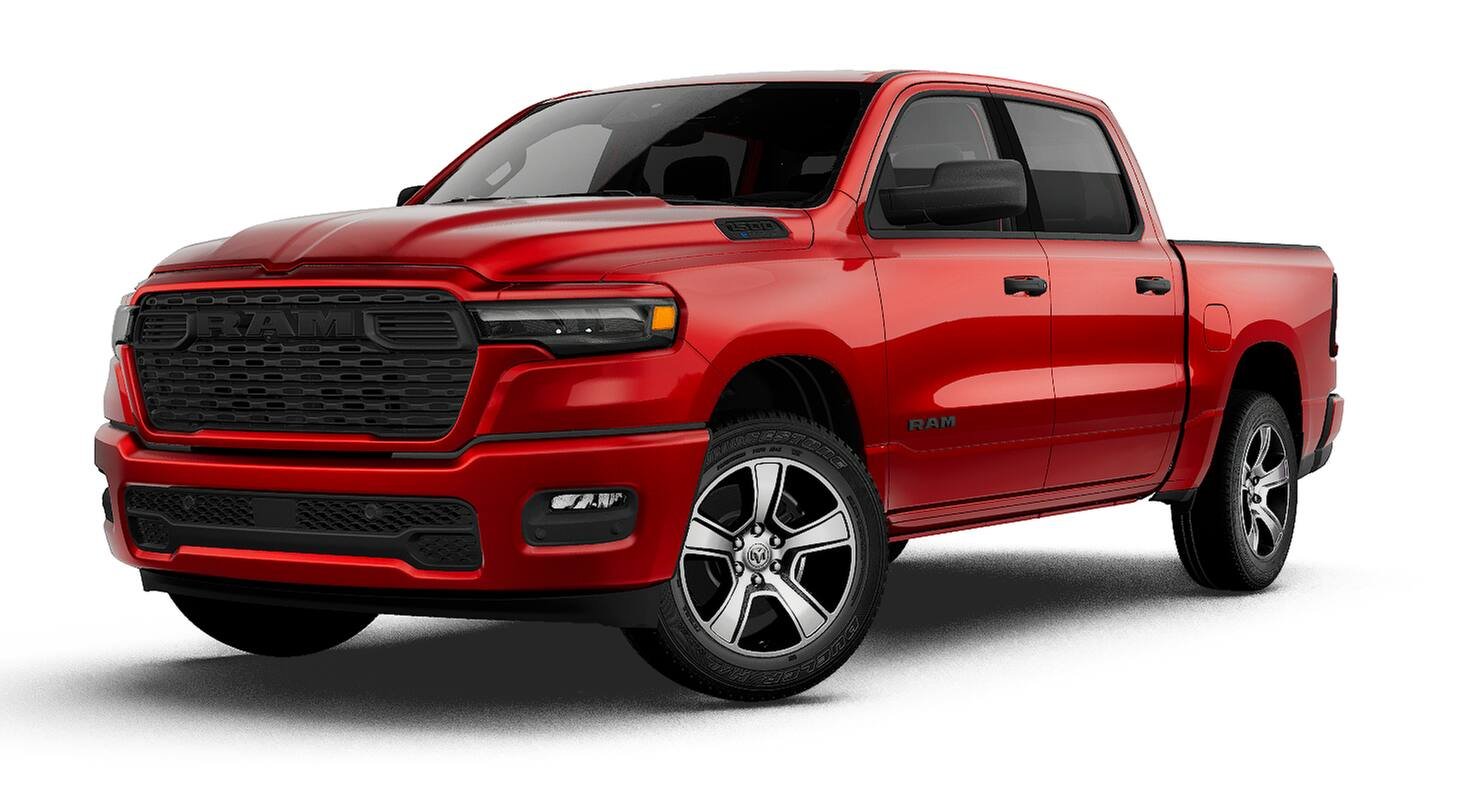 New 2027 Molten Red Pearl-Coat Exterior Paint RAM  image 1