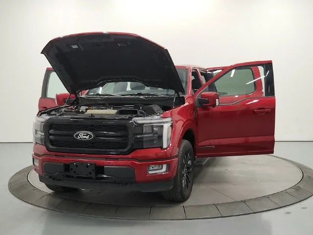Used 2024 Rapid Red Metal Ford LARIAT image 11