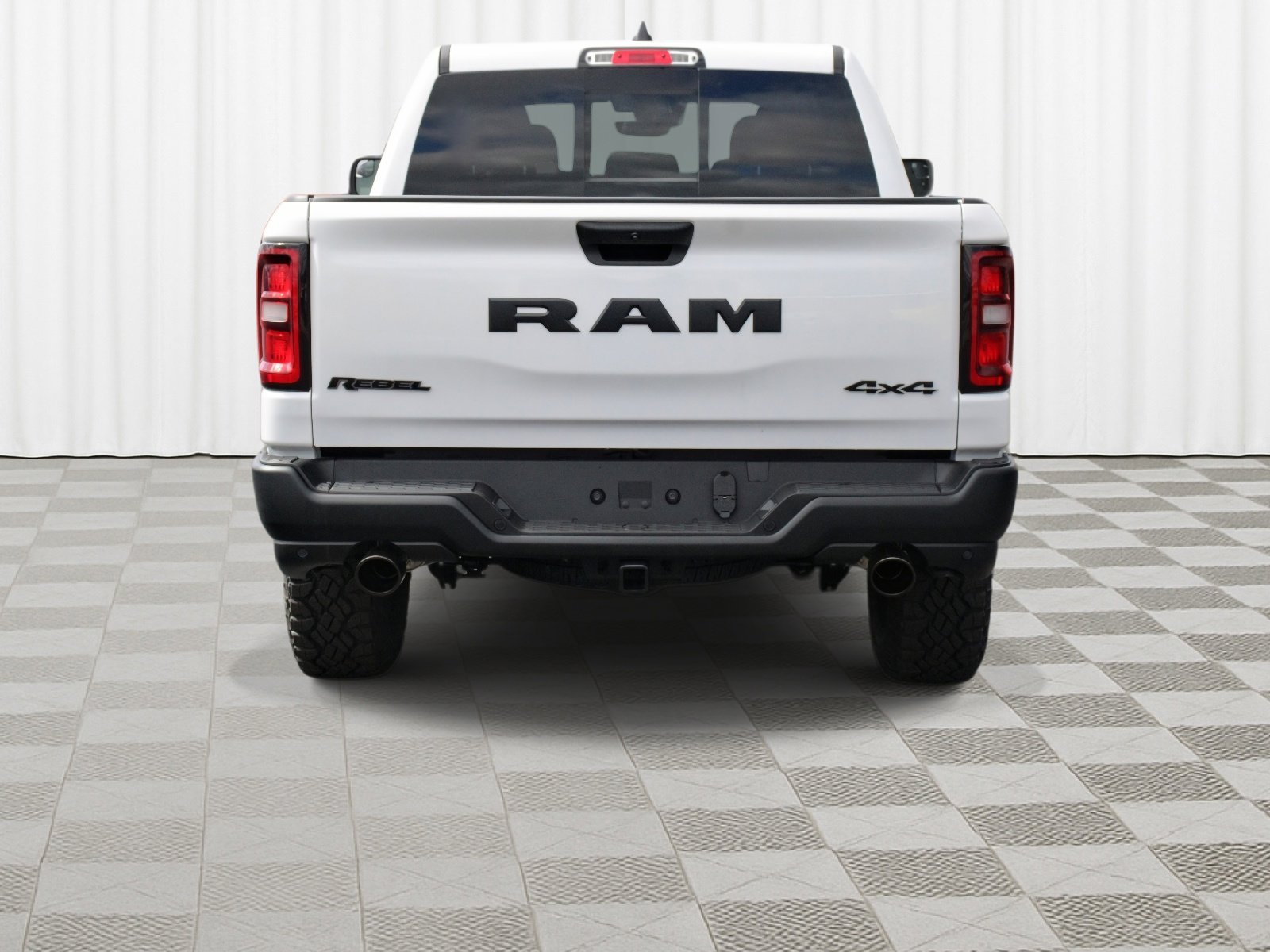 New 2026 Bright White Clear-Coat Exterior Paint RAM Rebel image 33