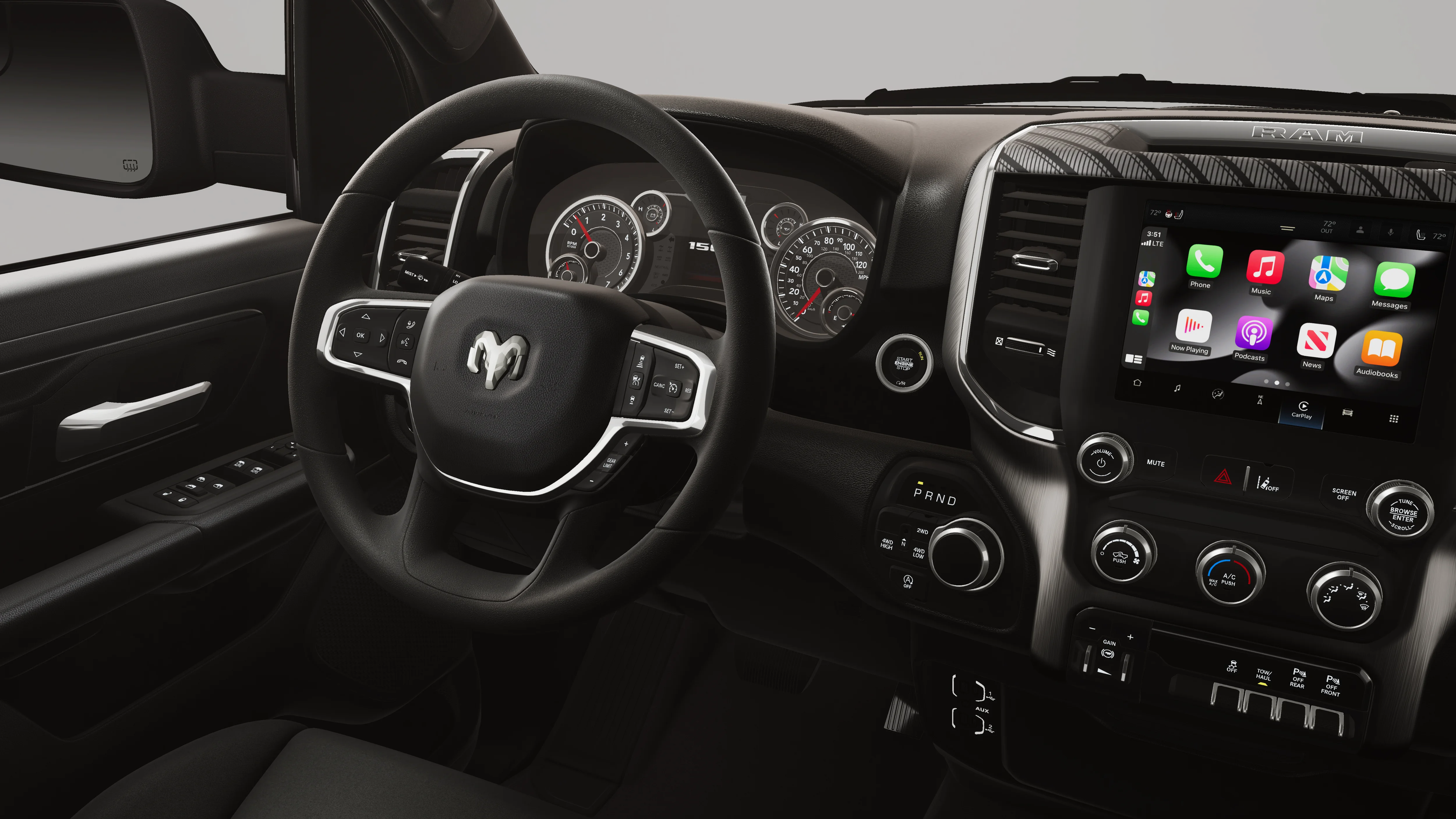 New 2026 Diamond Black Crystal Pearl-Coat Exterior Paint RAM Express image 21