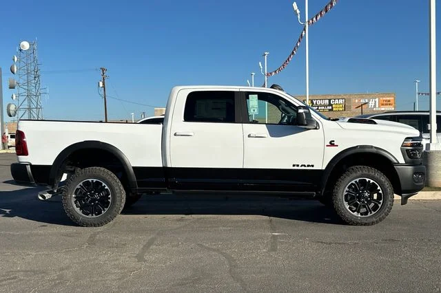 New 2026 Bright White Clear-Coat Exterior Paint RAM Rebel image 6