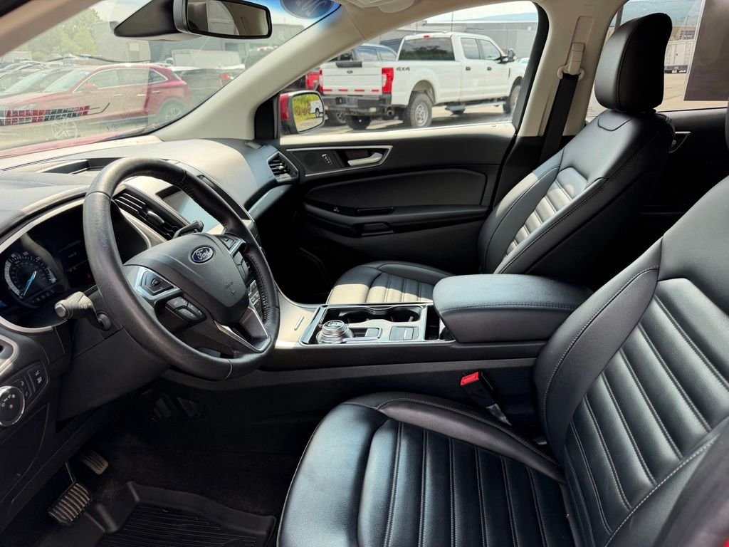 Certified Used 2020 Red Metallic Ford SEL image 15