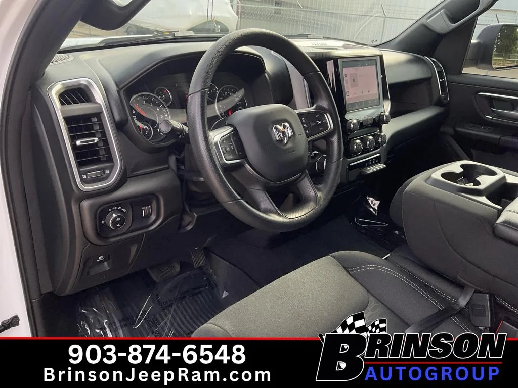 Used 2025 Bright White Clearcoat Ram Lone Star image 25