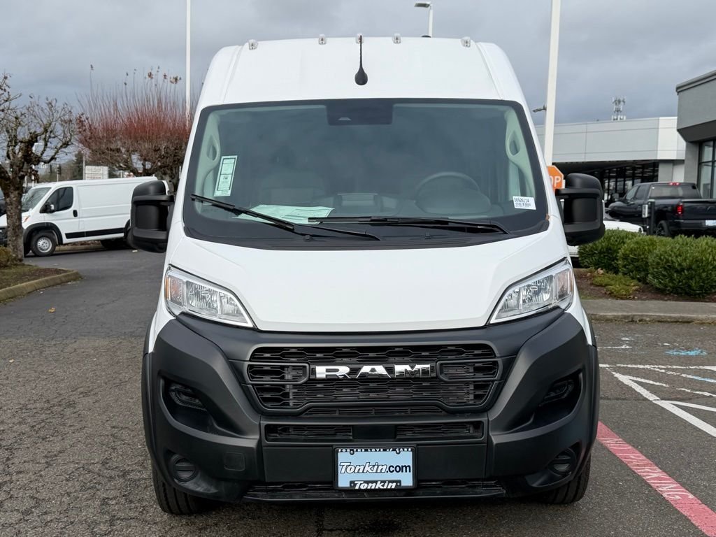 New 2026 Bright White Clear-Coat Exterior Paint RAM High Roof image 3
