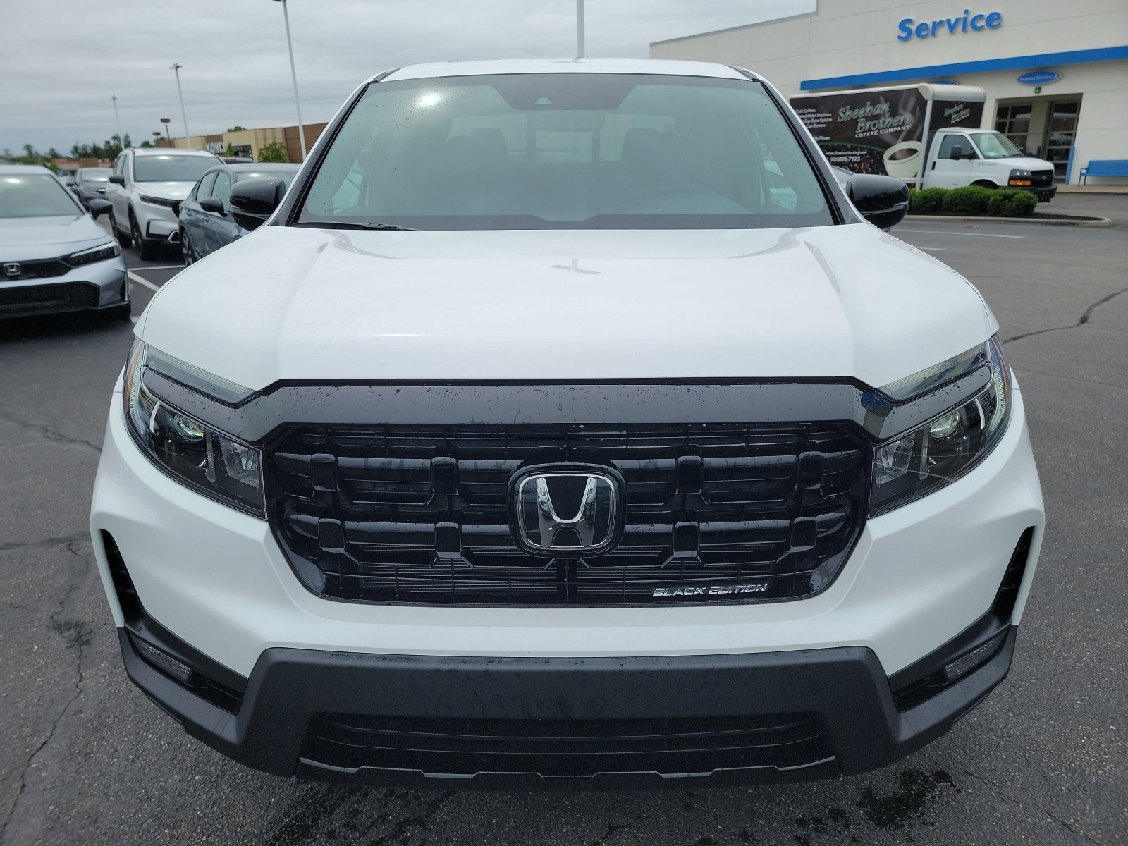 New 2026 Platinum White Pearl Honda Black Edition image 2