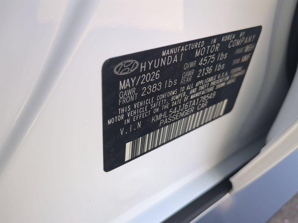New 2026 White Hyundai Limited image 38