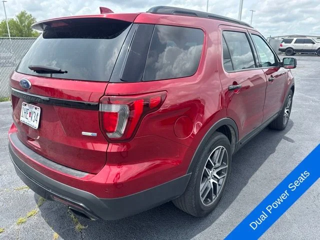 Used 2017 Ruby Red Metallic Tinted Clearcoat Ford Sport image 7