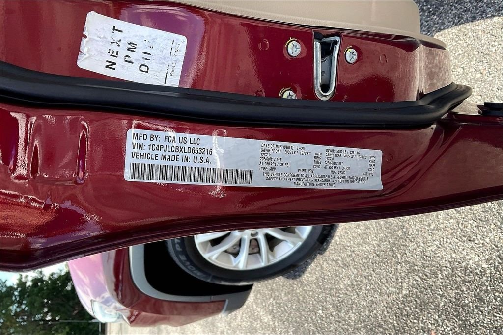 Used 2020 Red Jeep Latitude image 22