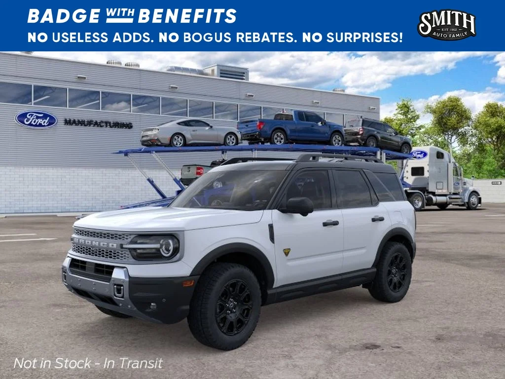 New 2026 Space White Metallic Ford Badlands® image 1