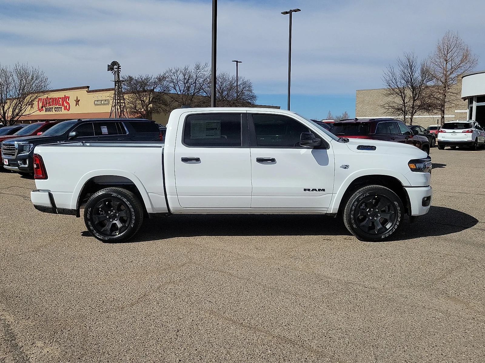 New 2026 PW7 Bright Whit Ram LONE STAR CREW CAB 4X4 5