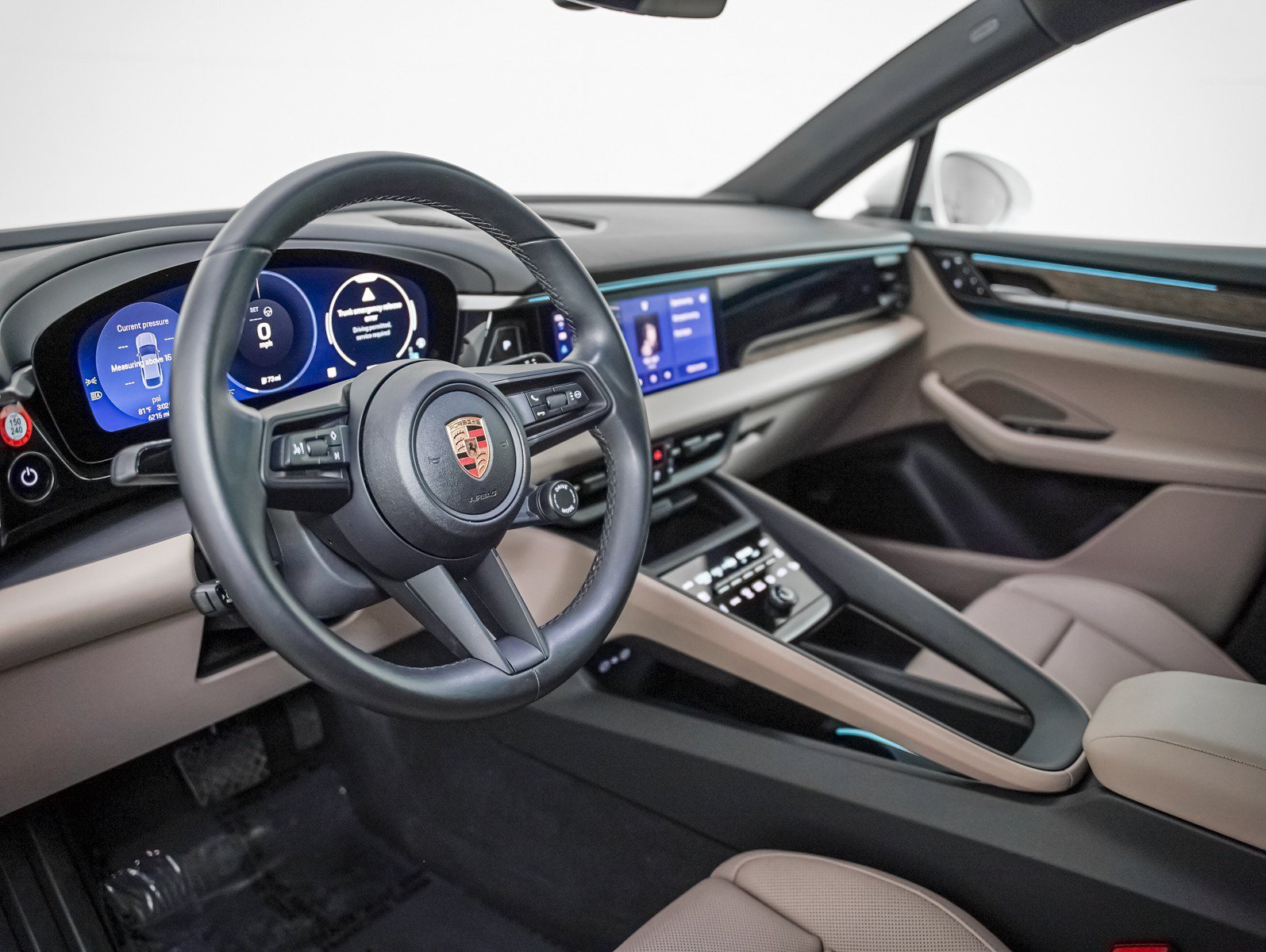Certified Used 2025 White Porsche Electric image 4