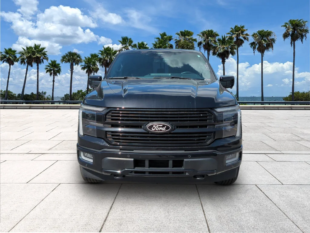 Used 2025 Agate Black Metallic Ford Platinum image 3